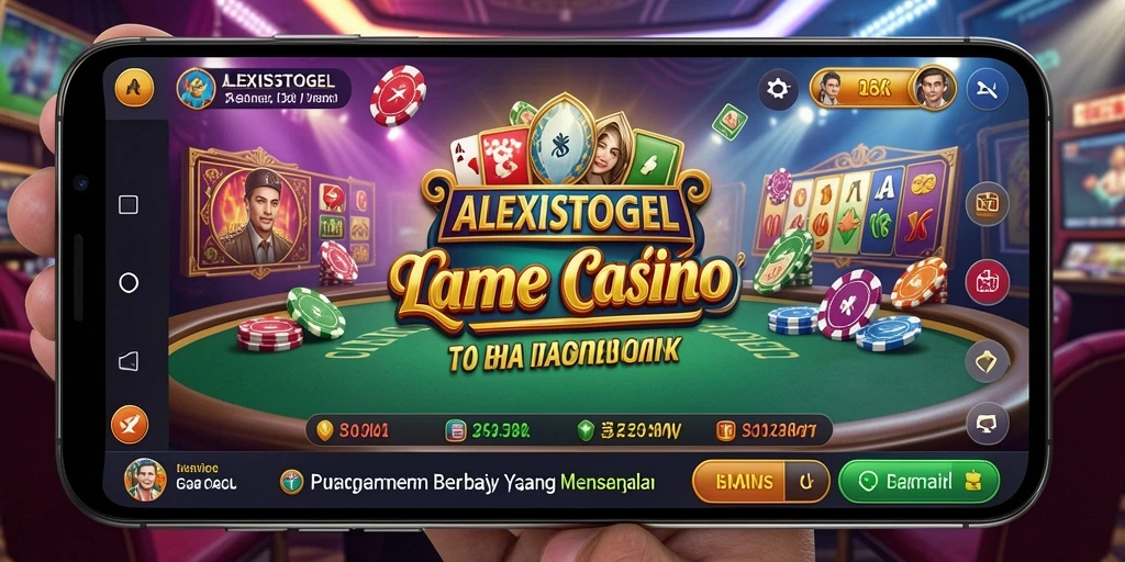 Tampilan gameplay Live Casino ALEXISTOGEL dengan dealer langsung.