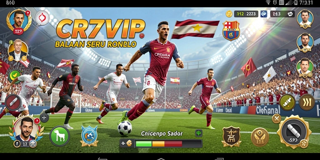Gameplay yang mendebarkan dalam balapan mobil yang cepat.
