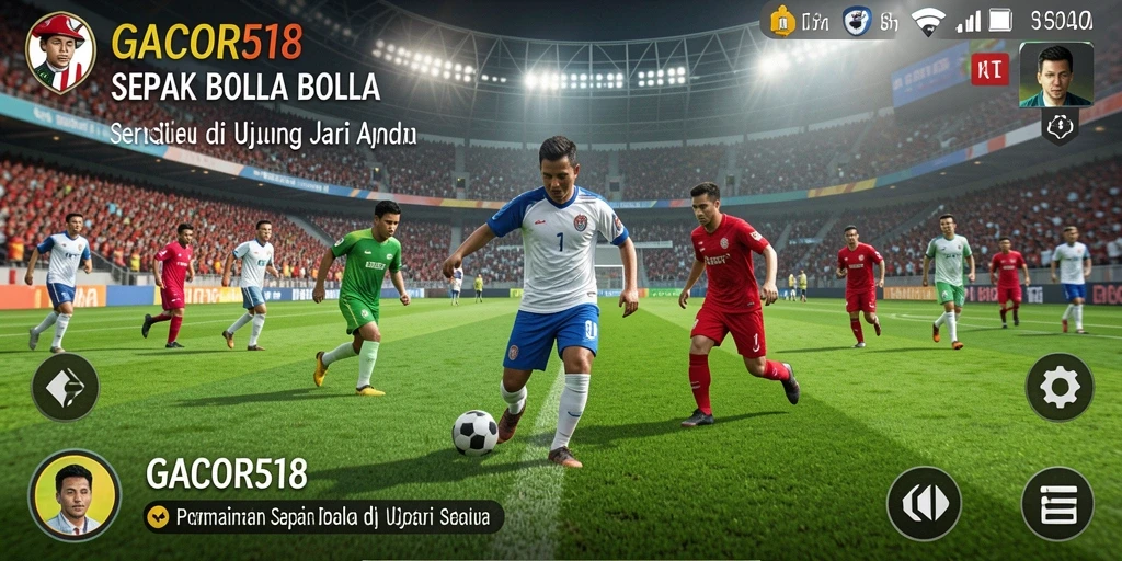 Gameplay GACOR518 yang menegangkan dan seru.