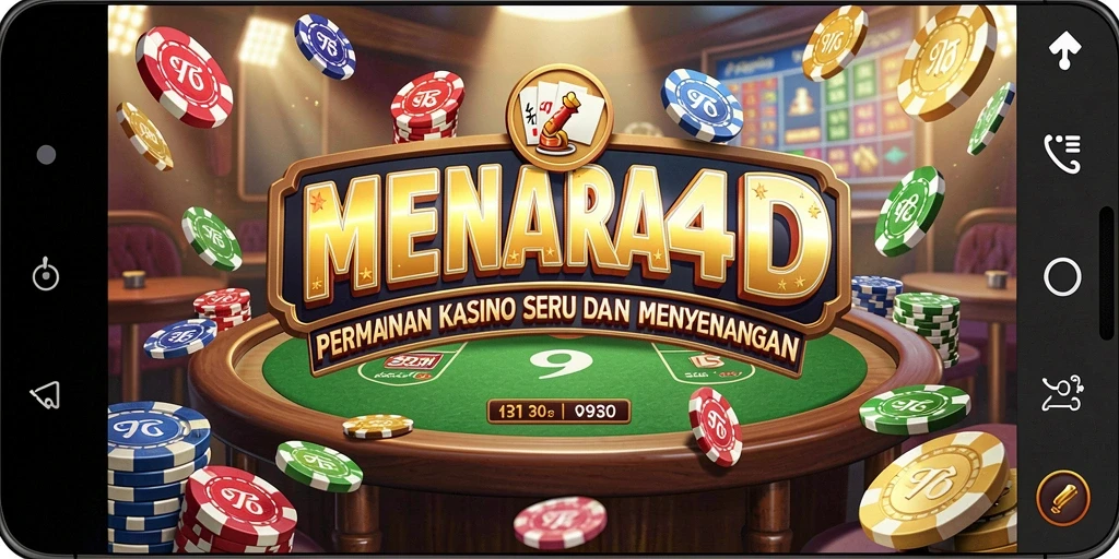Screenshot gameplay MENARA4D yang menampilkan keseruan permainan Kasino.