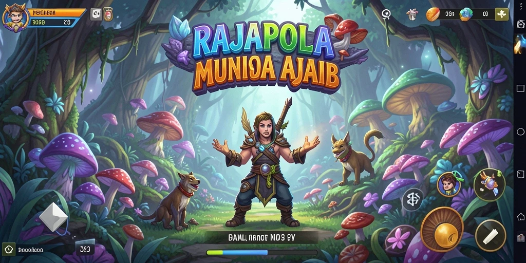 Tangkapan layar gameplay <strong>RAJAPOLA</strong> menunjukkan aksi seru dalam petualangan.
