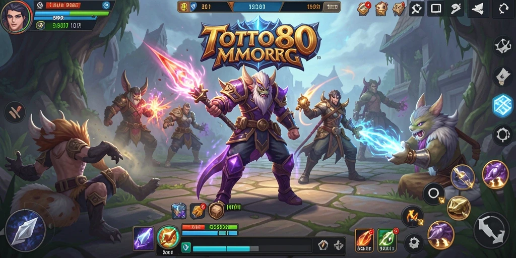 Screenshot gameplay TOTO80 yang menampilkan aksi seru dalam petualangan MMORPG.